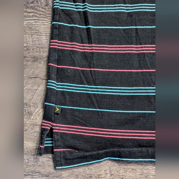 Calloway Golf Sport Men's Black Striped Golf Polo Shirt Size XXL - Picture 8 of 10